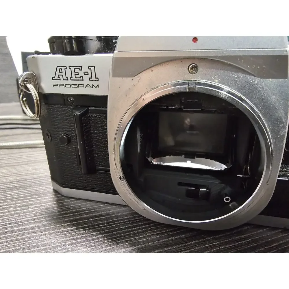 Canon AE-1 Program Camera with 50mm 1:1.8 lens - 28mm 1:2.8 Lens Tested Works